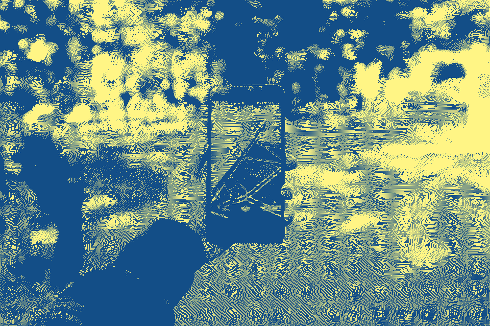 Une image stylis&eacute;e du jeu Pok&eacute;mon Go